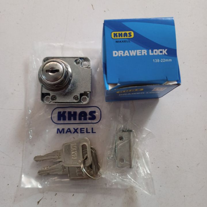 Drawer Lock Khas Maxell for Cabinets Heavy duty