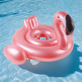 1PC Flamingo Cross-Shaped Inflatable Seat Ring, Summer-Reinforced Thickened Design for Pool & Beach Parties.