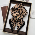 Luxury Floral Print Female Satin Neck Scarf Square Hair Scarves Foulard Head Band Shawls Wraps Neckerchief Bandana Women. 