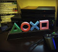 Sony Playstation Icon, Paper Model, Paper Doll, Papercraft (for Cutting and Assembling Yourself). 