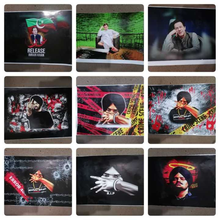 Sidhu mosse wala  stickers for honda 125 and cd 70 And All other bikes