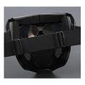 Creative Skull Motorcycle Riding Mask Retro Harley Mask Windproof Dustproof Face Mask Outdoor Goggles Adjustable Elastic Band.