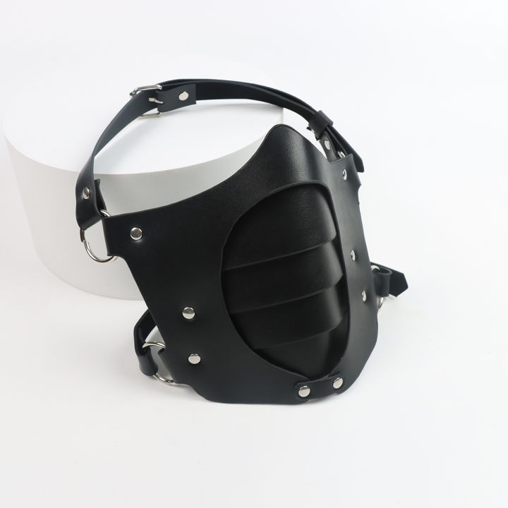 Gothic%20Punk%20Leather%20Mask%20Motorcycle%20Haze%20Face%20Mask%20Adult%20Games%20Cosplay%20Party%20Half%20Mask%20-%20Image%205