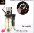 Premium Torch Jet Flame Gas Lighter Windproof Refillable Metal Lighter for Men Outdoor Use. 