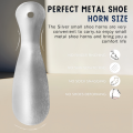 Metal Shoe Horn 7.5Inch Small Shoe Horn Stainless Steel Shoehorn shoehorn Travel portable  for seniors  shoe spoons accessories. 