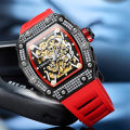 New 2022 Diamond Watch Men Brand ONOLA Luxury Automatic Mechanic Fashion Watches Man Waterpoor Montres Pour Hommes Clock. 