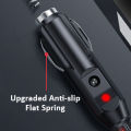 Anchtek 16AWG 12V Cigarette SAE Battery Charger Cable Quick Release Adapter With Switch For RV Solar Panels Motorcycle.