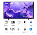 SAMSUNG 55 inch 4K Crystal UHD Smart Led Tv UA55U8500F Bezel-less design | 4K Upscaling | MultiVoice Assistant. 
