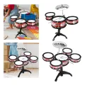 Beginners Kids Drum Set Musical Instrument Toys Educational Toys Toddlers Jazz Drum Set for Kids Kindergarten Girls Boys. 
