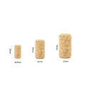 Blank Wine Corks Straight Corks Wine Stoppers Reusable Functional Portable Sealing Wine Bottle Stopper for Bottle. 