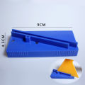 Car Wrap Plastic Squeegee Trimmer Hard Card Scraper ening Tool Skiving Knife Cutter Window Tinting Tool Skiving ener.