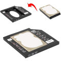 Hot Sale Hard Drive 1TB 2nd HDD Caddy SATA To SATA 2.5" SSD HDD Case For Laptop ODD DVD/CD-ROM Optibay. 