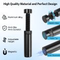 TEUCER VC-Plus White Graphics Card GPU Support Bracket Video Card Sag Holder Bracket GPU Holder Anti Sag Stand Aluminum Holder.