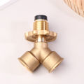 Gas Burner Heater Cylinder Connection Port Y Splitter Three Way Valve One Two Way LPG Furnace Gas Storage Tank On Off Valve. 
