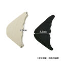 High-Heeled Shoe Toe Plug, Thickeneded Shoe Overhaul, Small Black and Beige Toe Plug, Toe Protection, Anti-Pain, Anti-Slip, Anti-Falling.