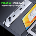 For Tesla New Model Y 2025 Launch Juniper Central Control Fast Charging TPYE-C USB HUB Model 3 Highland 2024 65W Expansion Dock. 