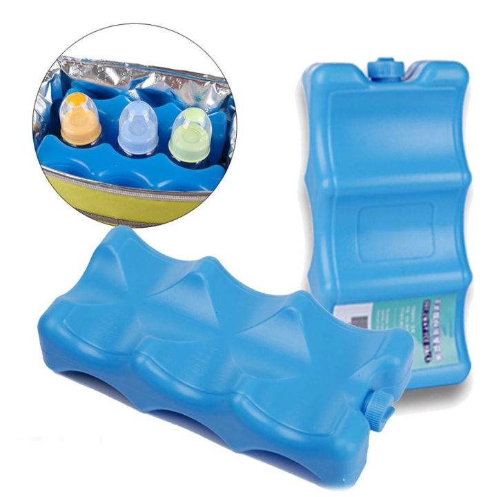 650ml Gel Freezer Ice Blocks Reusable Cool Cooler Pack Bag Water ...