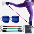【Seasonal Sale】 TPE Resistance Bands Ankle Straps Fitness Booty Band Squat Glute Workout Yoga Gym Guard Leg Strength Safety Extensions.