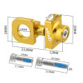 Bicycle Chain Adjuster Aluminum Alloy CNC Bike Chain Tension Bolt Screw DIY Modification Lightweight for Single Speed Bicycle. 