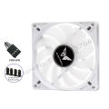 PC Cabinet RGB Fan 9cm Ultra-Thin 9215 9225 15mm 25mm Slim ITX Case Cooler Fans 5V 3Pin ARGB+ 4Pin PWM Control Black White. 