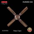 USHA Aldora 1320mm Premium Ceiling Fan (Antique Copper). 