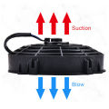 Universal Electric Fan 8in for Radiator Auto Cooling Air Conditioning 10 Blades 12V 80W 2250 RPM.