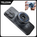 TELESIN Magnetic Mobile Phone Radiator Pro Cooler Fan HeatSink For Mobile phones Tablets Cooler For Live Streaming Gamming. 
