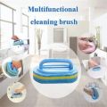 Sponge Cleaning Brush With Handle Bathtub Tile Scrub Brush Kitchen Bathroom Cleaning Sponge Brush Household Cleaning Supplies.