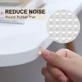 100pcs Clear Silicone Anti-Collision Bumper Pads, Self-Adhesive Protective Stoppers for Cabinet Doors Furniture Drawers Wardrobe. 