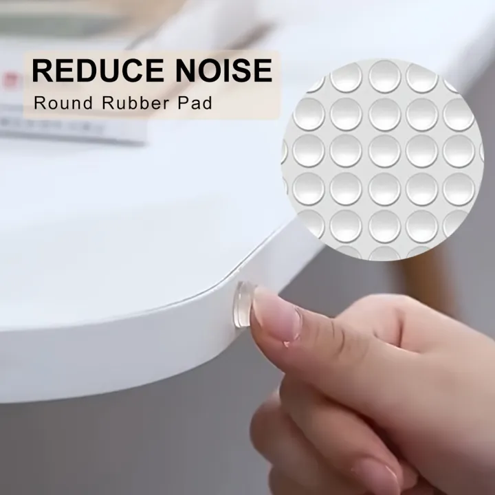 100pcs%20Clear%20Silicone%20Anti-Collision%20Bumper%20Pads,%20Self-Adhesive%20Protective%20Stoppers%20for%20Cabinet%20Doors%20Furniture%20Drawers%20Wardrobe%20-%20Image%204