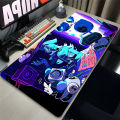 Anime Mouse Pad PC Kawaii Kris Susie Ralsei Extended Desk Mouse Mat Laptop Pixel Art Game D-deltarune Keyboard Pad Soft Mousepad. 