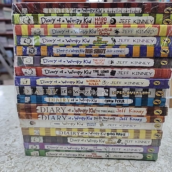 Diary of wimpy kid 17 books set JEFF KINNEY