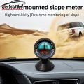 Car Auto Slope Meter Portable High-precision Inclinometer Outdoor Vehicle Roll Angle Pitch Angle Tool Universal Slope Meter. 