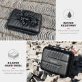 Vamson Large Waterproof Carrying Case PU for Hero 11/10/9/8/7/6 for OSMO Action Camera for insta360 x3/x2 Hard Shell.