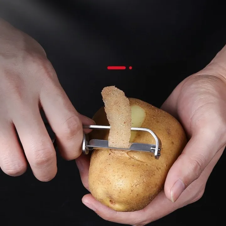 Kitchen%20Vegetable%20Peeler%20Stainless%20Steel%20Double-Head%20Peeler%20Melon%20Planer%20Household%20Multiple-Function%20Fruit%20And%20Vegetable%20Peeler%20-%20Image%202
