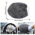 11pcs Microfiber Car Cleaning Kit Tire Brush Scratch Removal Pads Detailing Sponges Interior Cleaning Essentials Cleaning Tools.