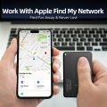 Wireless Ultra-thin Smart Tag Card for Apple System Find My APP AirTag Kid/pet finder Key/bike/Wallet Bluetooth GPS Tracker. 