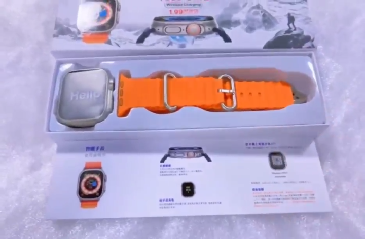 T800 Ultra Smart Watch for Men Women 1.99" Screen Touch Bluetooth Call Sports Heart Rate Sleeping Monitoring Smartwatch Series