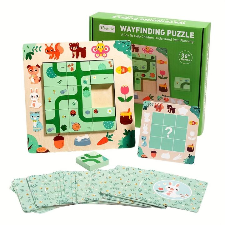 Wooden%20Finding%20Route%20Puzzle%20Logical%20Thinking%20Training%20Board%20Games%20Maze%20Puzzles%20Early%20Education%20Educational%20Toys%20For%20Children%20-%20Image%202