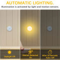 LED PIR Motion Sensor Light Rechargeable Small USB Night Llight Bedroom Night Light Kitchen Cabinet Light Children's Night Light Rechargeable Small USB NightLlight. 