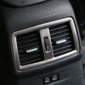 Car Rear Seat Air Conditioning Outlet Frame Trim for BMW X1 F48 2016 - 2021 AC Vent Center Armrest Box Cover Accessories.