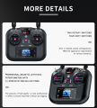 HotRC HT-10A 2.4G 10CH Multi-Functional Transmitter HT10A Left/Right Hand Remote Control w/F-10A Receiver for RC Aircraft Plane.