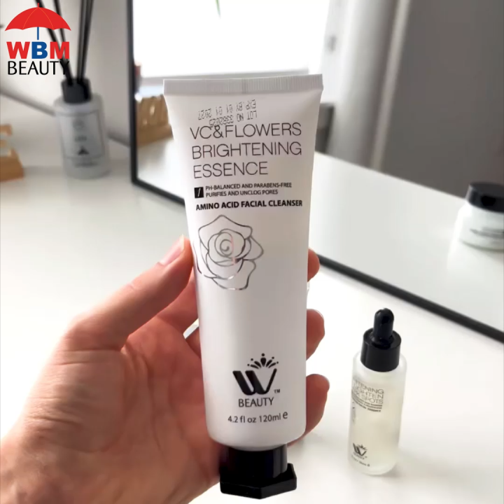 WBM Vitamin C Anti Acne Facial Cleanser - 120ml | USA Product | Amino Acid Face Wash & Facial Cleanser for Girls