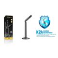 K24 120°Rotation Desk Mic 3.5mm Jack Studio Stereo Recording Desk Condenser Mic Microphone. 