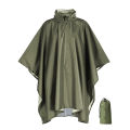 Heavy Duty Rain Poncho For Backpacking Waterproof Lightweight Adult Emergency Camping Universal Raincoat For Men And Women. 