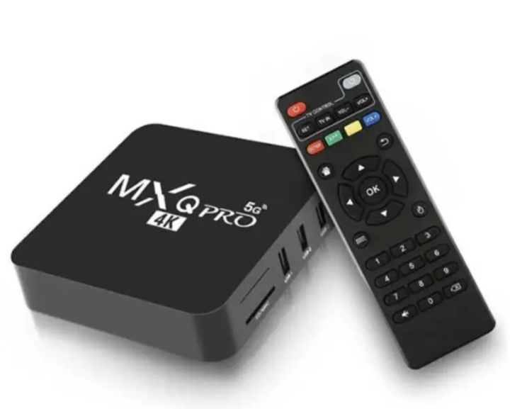 MXQ PRO 8K.5G. Android Smart TV Box -RAM- 8 GB ,ROM-128 GB.