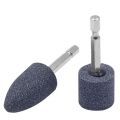 1PC Grinding Head Hexagonal Shank Grinding Wheel Sharpening Head Portable Grinding Drill Tool CorundumCone For Metal Machinery. 