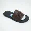 New Stylish Fashionable Soft A.T Leather Sandal For Men Choklate. 
