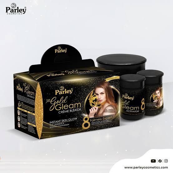 Parley 24 Pieces Box Parley 24K Gold Gleam Creme Bleach