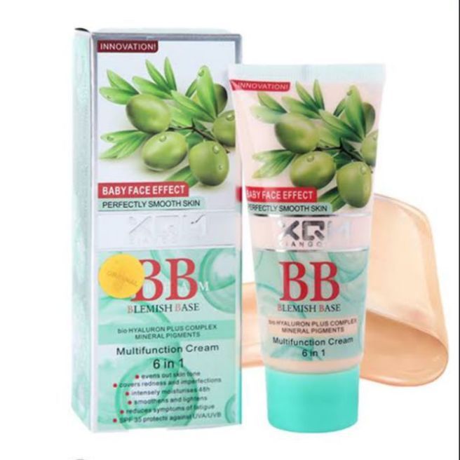 XQM%20BB%20Blemish%20Base%20Xiangqimei%20Baby%20Face%20Effect%20Perfectly%20Smooth%20Skin%20Bio%20Hyluron%20Plus%20Complex%20Mineral%20Pigments%20Multifunction%20Cream%206%20in%201%20Original%20-%20Image%202